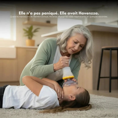Havenzza™ | Protégez vos proches, même quand Heimlich ne suffit plus